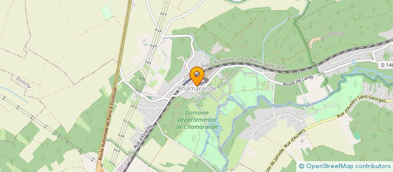 localisation de l'entreprise GTS LOCATIONS  CHAMARANDE