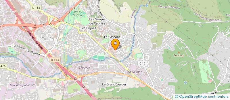 localisation de l'entreprise GTS MULTI SERVICES à VITROLLES