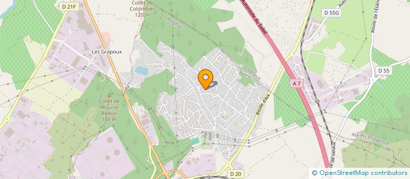 localisation de l'entreprise GTSECURE  ROGNAC