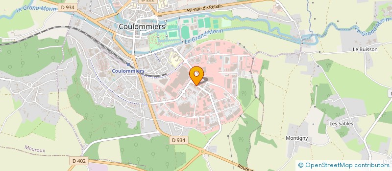 localisation de l'entreprise GTT à COULOMMIERS