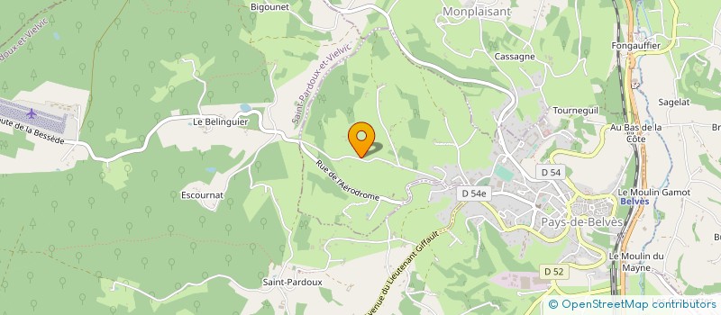 localisation de l'entreprise GTZ DESIGN  SAINT-POMPON