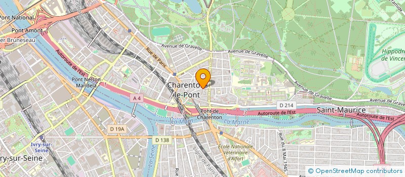 localisation de l'entreprise GU DENTAL  CHARENTON-LE-PONT