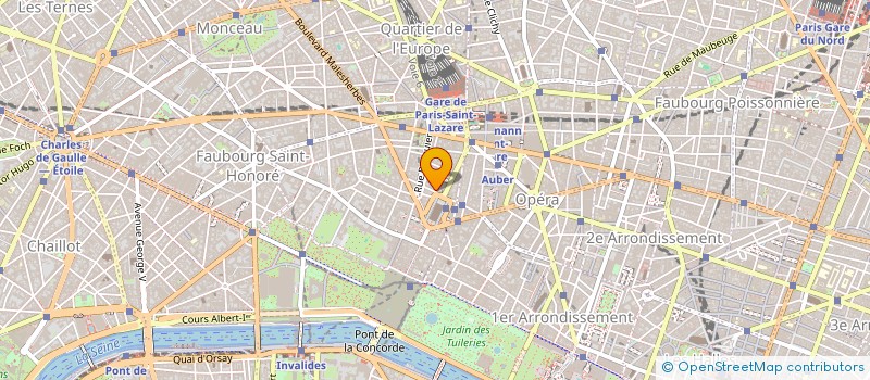 localisation de l'entreprise GU FRANCE SARL à PARIS