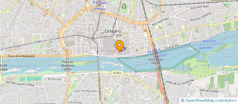 localisation de l'entreprise GU IMMO  ORLEANS