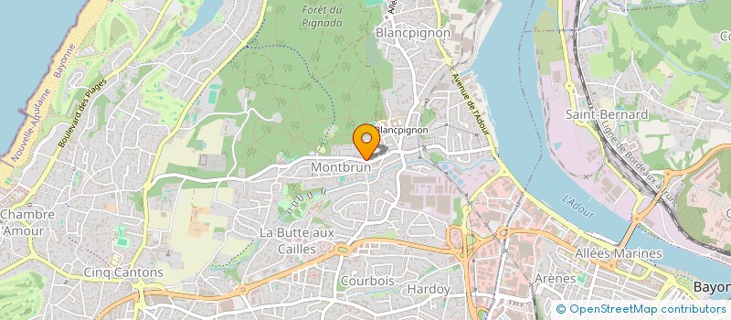 localisation de l'entreprise GU LAUAK  ANGLET