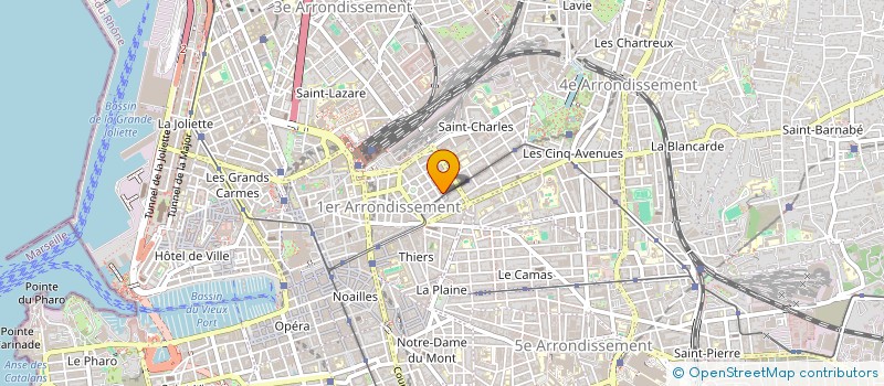 localisation de l'entreprise GU2V à MARSEILLE