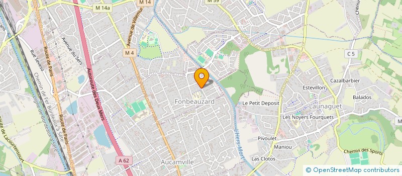 localisation de l'entreprise GUACAMAYA  FONBEAUZARD