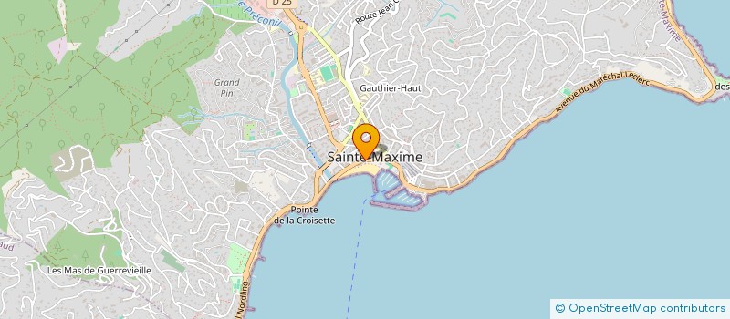 localisation de l'entreprise GUACAMOLE à SAINTE-MAXIME