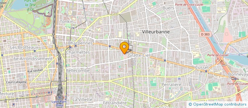 localisation de l'entreprise GUACAMOLE ET TRADITIONS  VILLEURBANNE