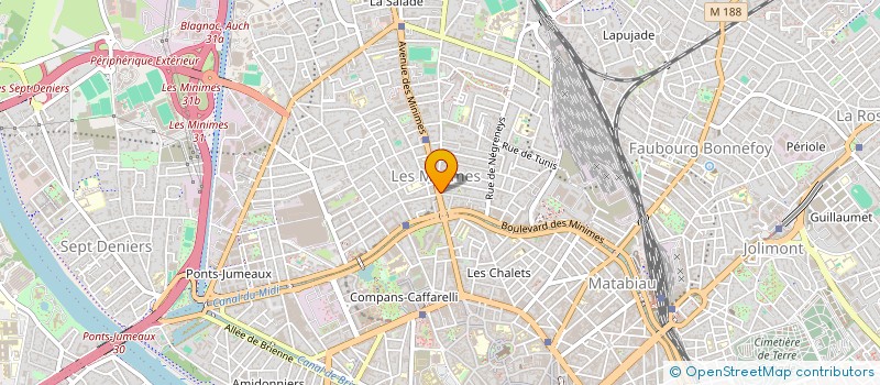 localisation de l'entreprise GUACHAFITA à TOULOUSE
