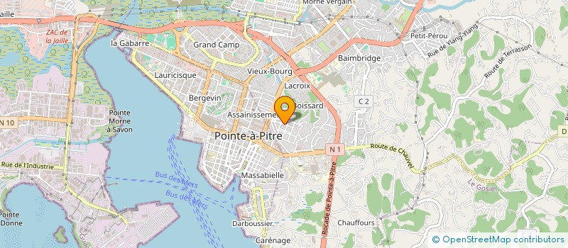 localisation de l'entreprise GUAD'EN à LES ABYMES