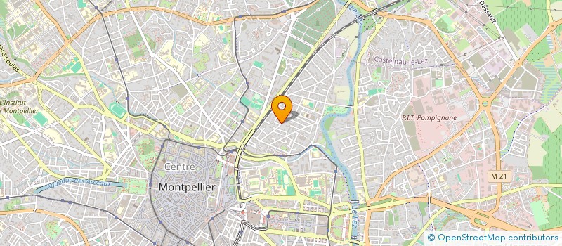 localisation de l'entreprise GUADA à MONTPELLIER
