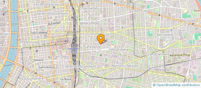 localisation de l'entreprise GUADABLO INVEST  LYON