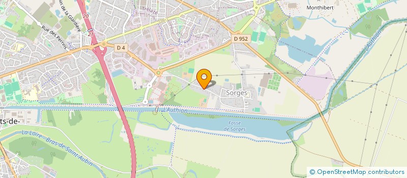 localisation de l'entreprise GUADALQUIVIR à LES PONTS-DE-CE