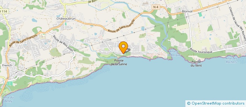 localisation de l'entreprise GUADE RECHERCHE ADAPTATION ET PERFOR ET SANTE à SAINTE-ANNE