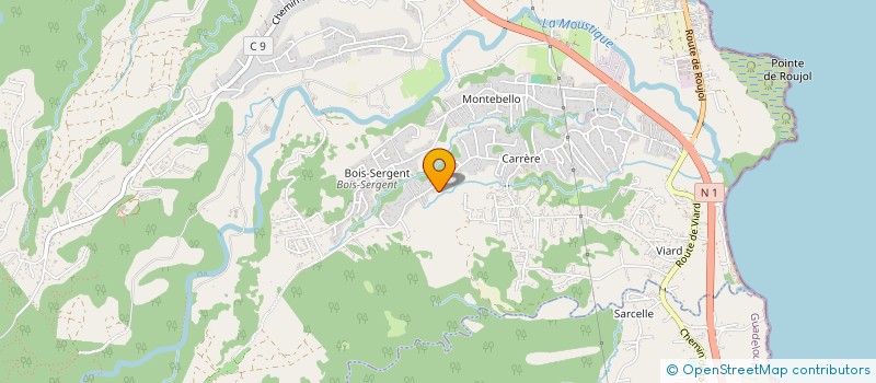 localisation de l'entreprise GUADELOUPE AUTREMENT  PETIT-BOURG