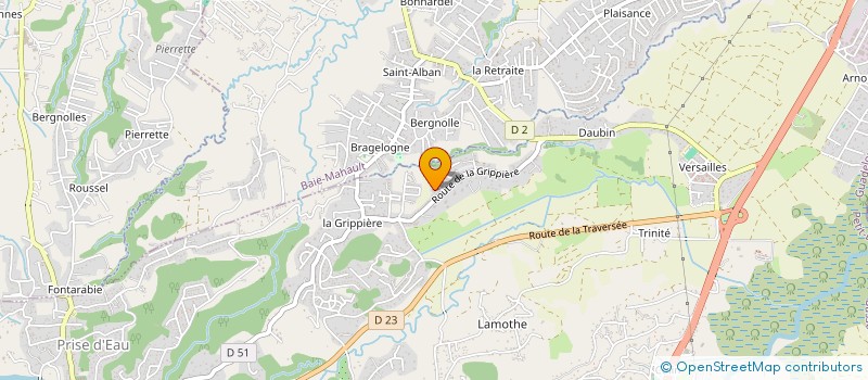 localisation de l'entreprise GUADELOUPE FACONNAGE à PETIT-BOURG