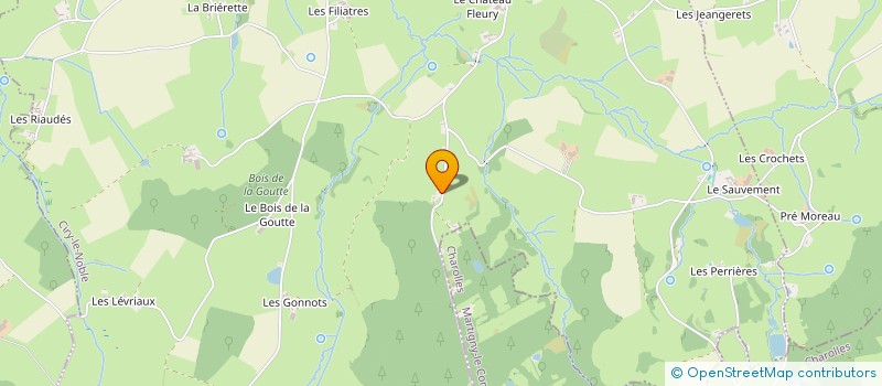 localisation de l'entreprise GUADELOUPE GOIN THEVENIAUD  CIRY-LE-NOBLE