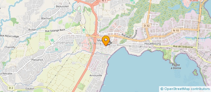 localisation de l'entreprise GUADELOUPE INVEST à BAIE MAHAULT