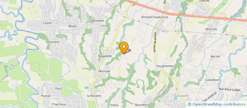 localisation de l'entreprise GUADELOUPE PEINTURE  LAMENTIN