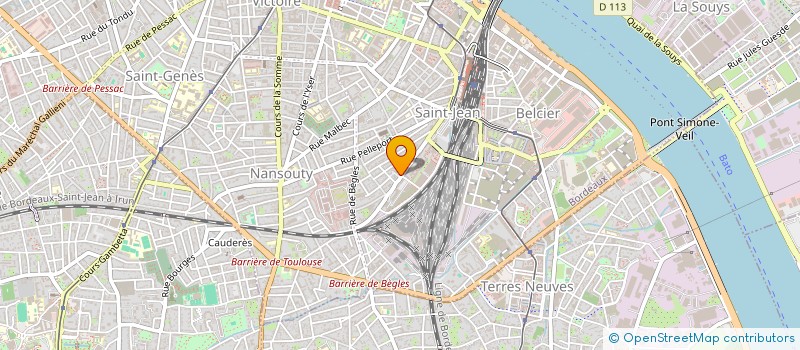localisation de l'entreprise GUADELOUPEENNE EXPLOITATION à BORDEAUX