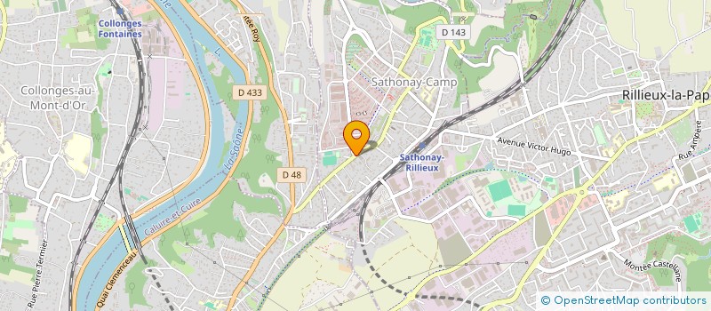 localisation de l'entreprise GUADEXCURSIONS  SATHONAY-CAMP