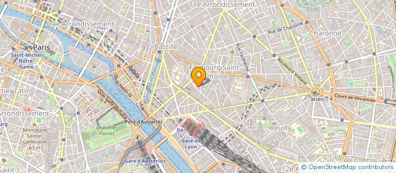 localisation de l'entreprise GUADIE FRANCE  PARIS