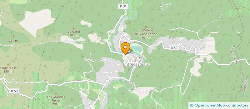 localisation de l'entreprise GUAGLIARDO  ENTRECASTEAUX