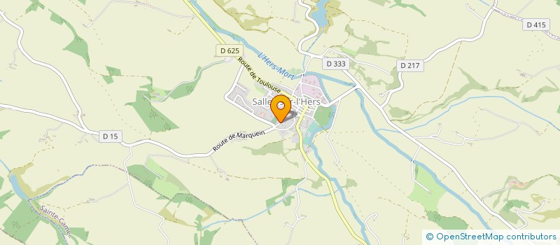localisation de l'entreprise GUAGNO - LES MEXICOTS à MIREVAL-LAURAGAIS