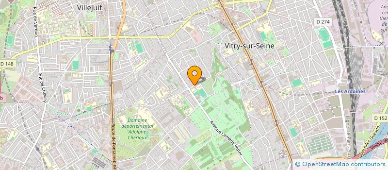 localisation de l'entreprise GUAJAVA à VITRY-SUR-SEINE