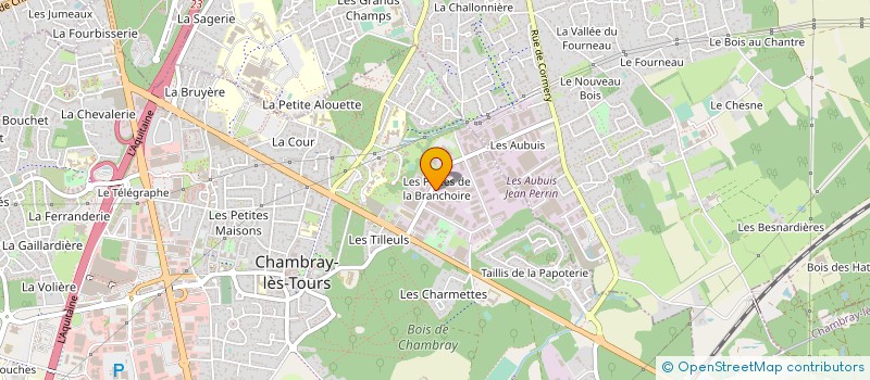 localisation de l'entreprise GUALA CLOSURES FRANCE à CHAMBRAY-LES-TOURS