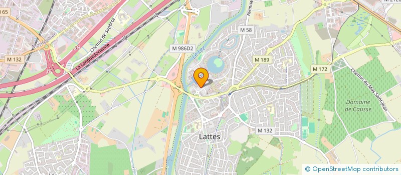 localisation de l'entreprise GUALEXY à LATTES