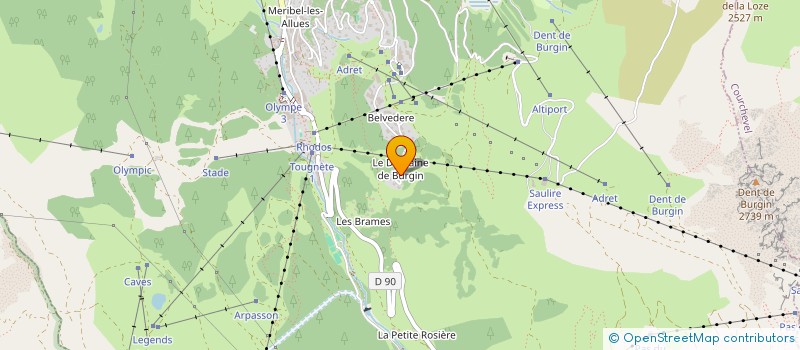 localisation de l'entreprise GUANACO à LES ALLUES