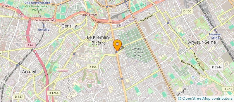 localisation de l'entreprise GUANATECK  LE KREMLIN-BICETRE