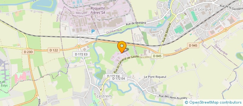 localisation de l'entreprise GUANG  LESTREM