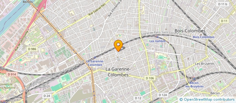 localisation de l'entreprise GUANMAY à LA GARENNE COLOMBES