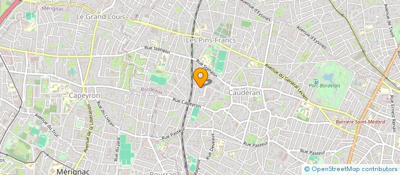 localisation de l'entreprise GUAPA  BORDEAUX