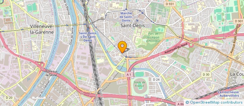 localisation de l'entreprise GUAPPECARTO  SAINT-DENIS