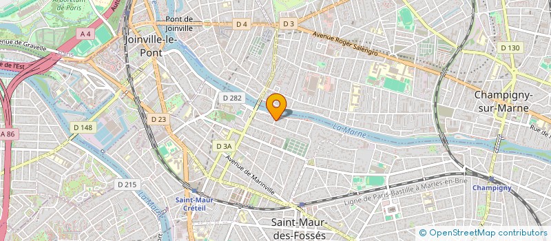 localisation de l'entreprise GUAQUERE DEM à SAINT-MAUR-DES-FOSSES