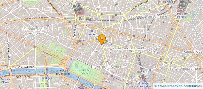 localisation de l'entreprise GUARANA 267  PARIS