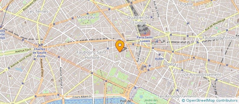 localisation de l'entreprise GUARANA 351  PARIS