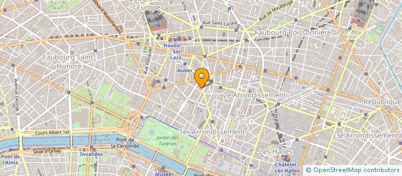 localisation de l'entreprise GUARANA 419  PARIS