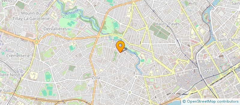 localisation de l'entreprise GUARANA à NANTES