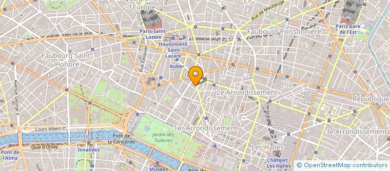 localisation de l'entreprise GUARANA 465  PARIS