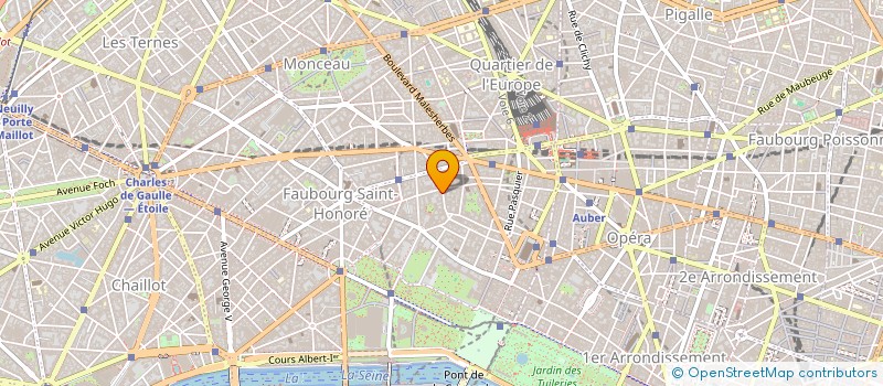 localisation de l'entreprise GUARANA 466  PARIS