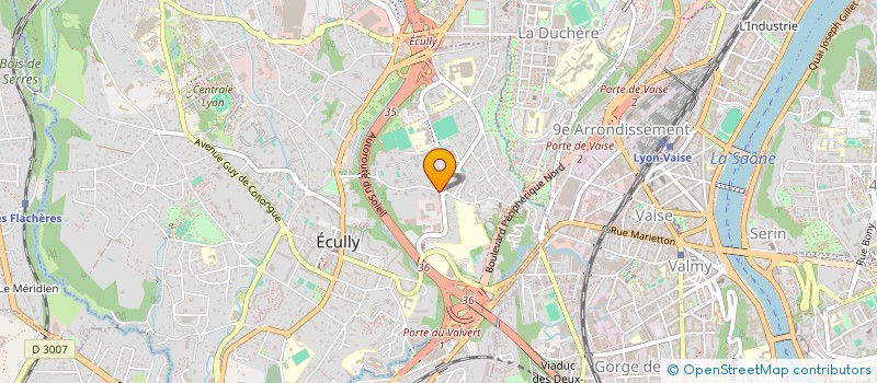 localisation de l'entreprise GUARANI INVESTISSEMENTS  SAINTE-FOY-LES-LYON