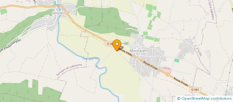 localisation de l'entreprise GUARCH MENUISERIE ET AGENCEMENT  UZES