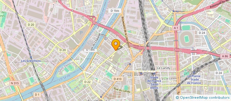 localisation de l'entreprise GUARCORP SECURITE PRIVEE à SAINT-DENIS