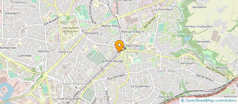 localisation de l'entreprise GUARD IMPACT à BREST