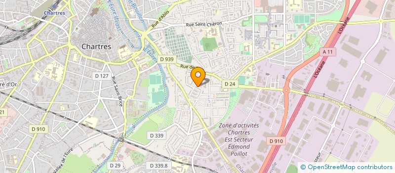localisation de l'entreprise GUARD PROTECT 28 à CHARTRES